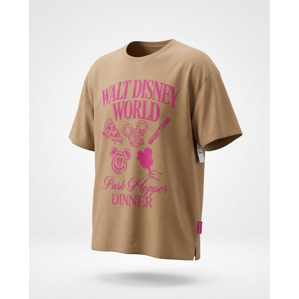 DISNEY/SHORT SLEEVE T-SHIRT/WDW PARK HOPPER DINNER/SIZE L/NWT/DPSSL061726